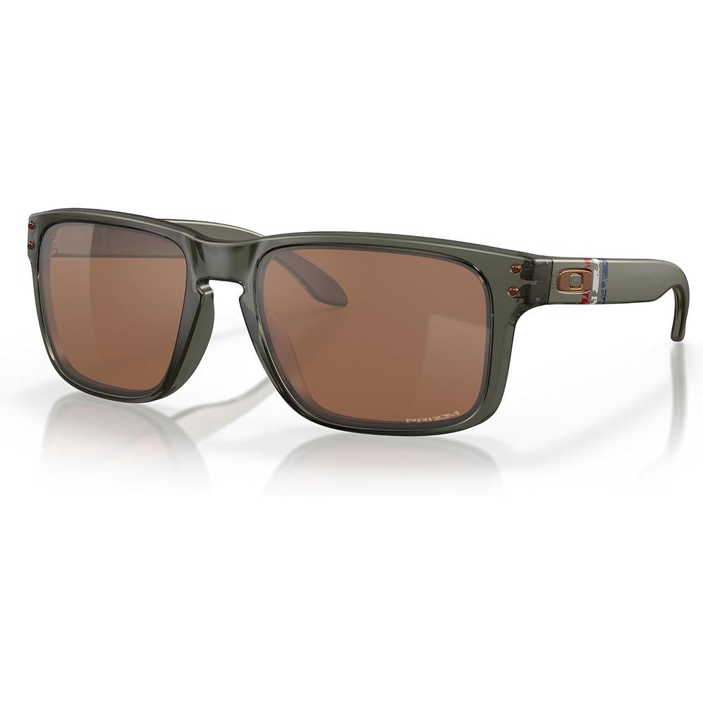 Oakley Holbrook OO9102 Gafas de sol para hombre | Matte Olive Ink / Prizm Tungsten II