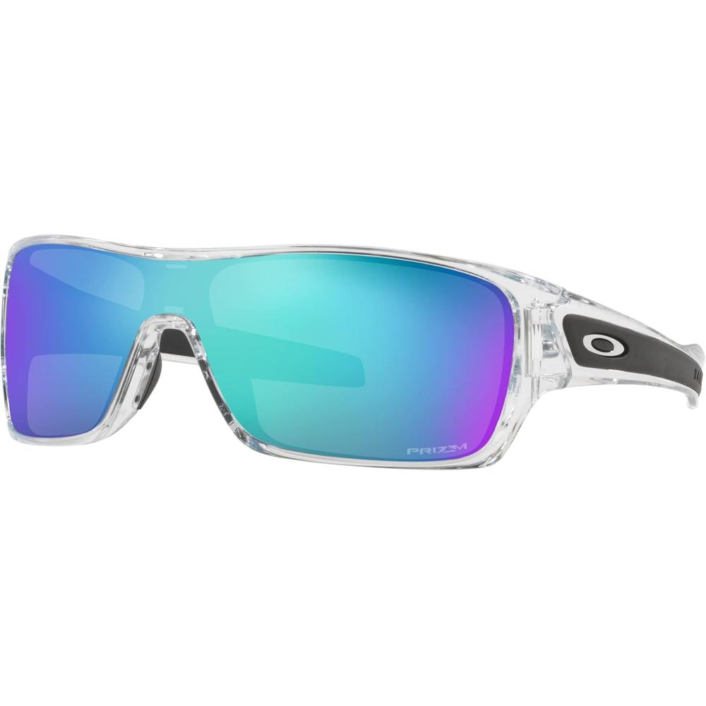Oakley Turbine Rotor OO9307 Gafas de sol para hombre | Polished Clear / Prizm Sapphire