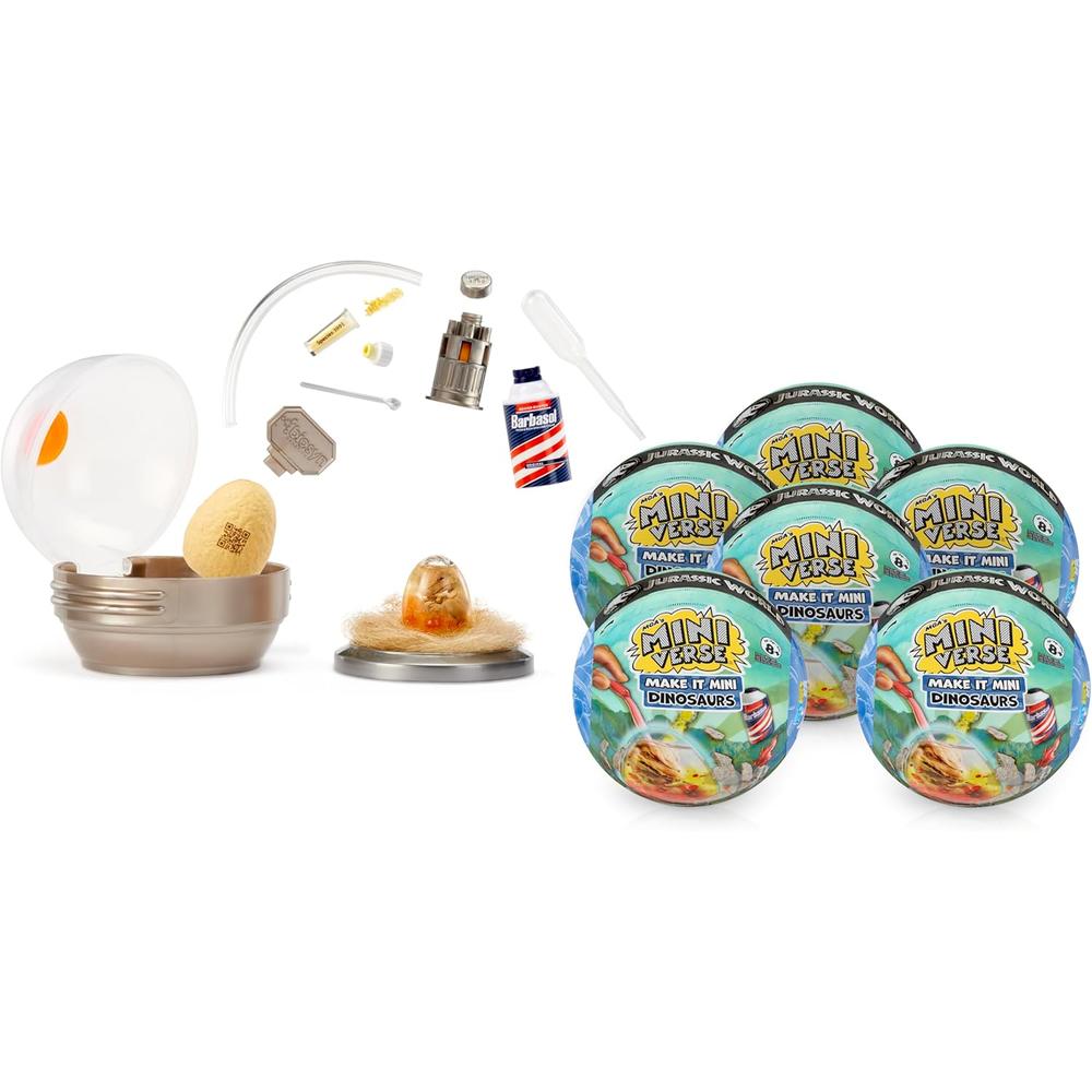 MGA Miniverse Jurassic World dinosaurios pack 6 MGA Miniverse Jurassic World dinosaurios pack 6