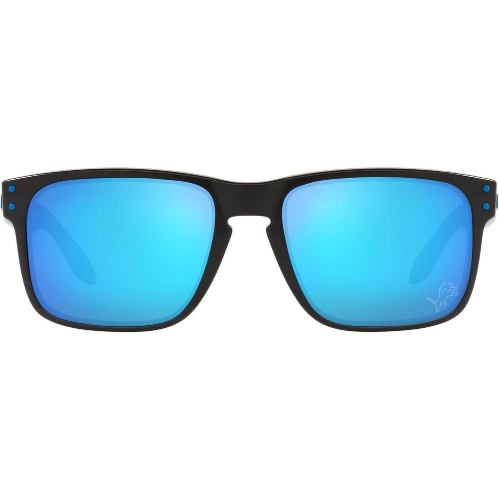 Oakley Holbrook OO9102 NFL Collection Gafas de sol para hombre | Matte Black / Prizm Sapphire III