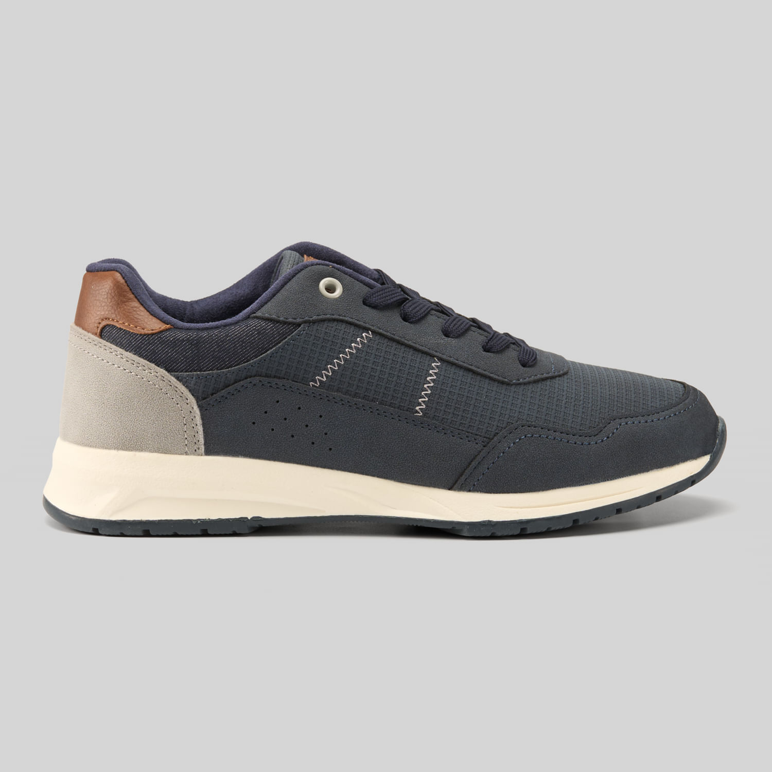 Zapatillas Urbanas Hombre 647709 Malabar Multi Lineas Azul