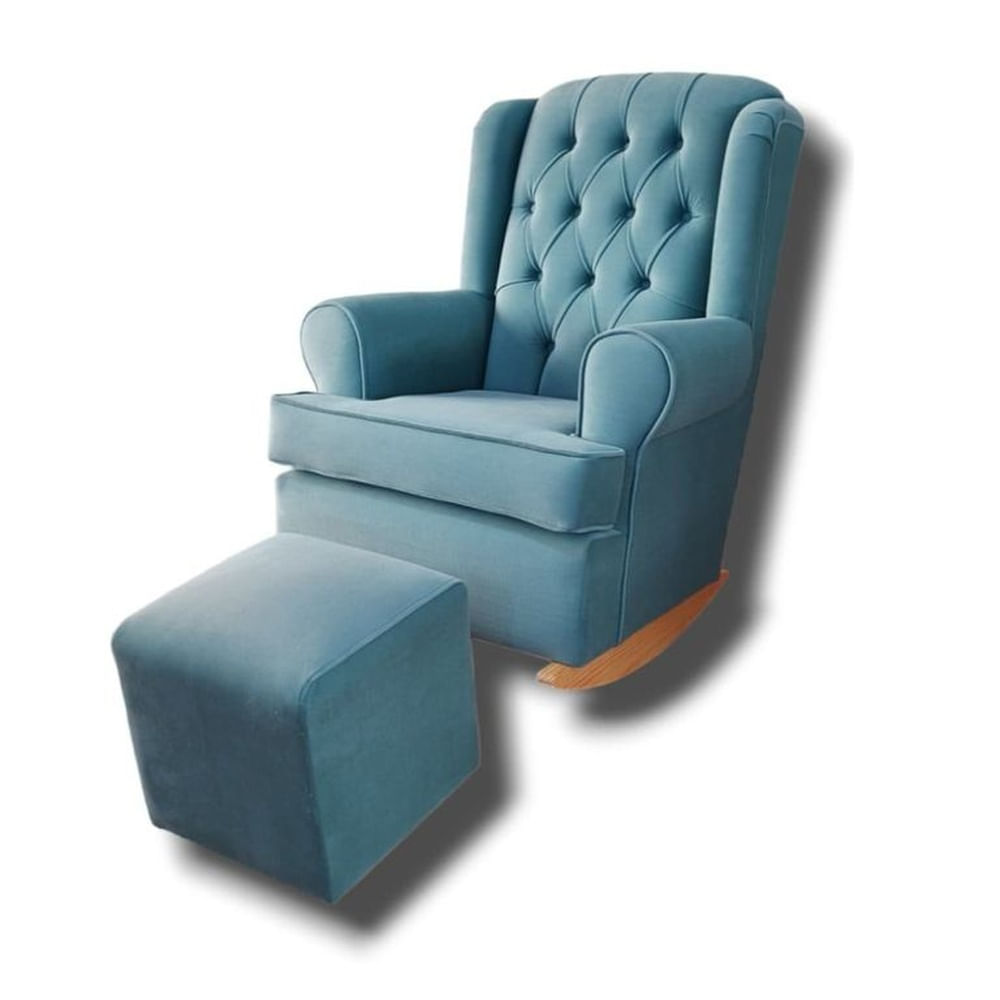 Sillon Mecedor de Lactancia Antifluido color PASTO