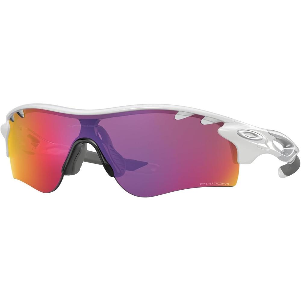 Oakley Radarlock Path OO9206 Gafas de Sol para Hombre | Polished White / Prizm Road