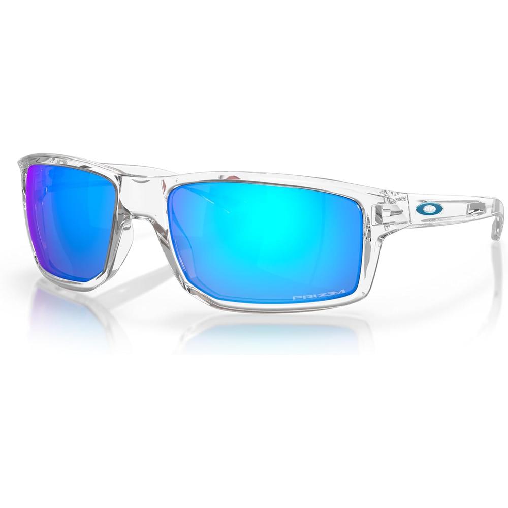 Oakley Gibson OO9449 Gafas de Sol para Hombre | Polished Clear / Prizm Sapphire