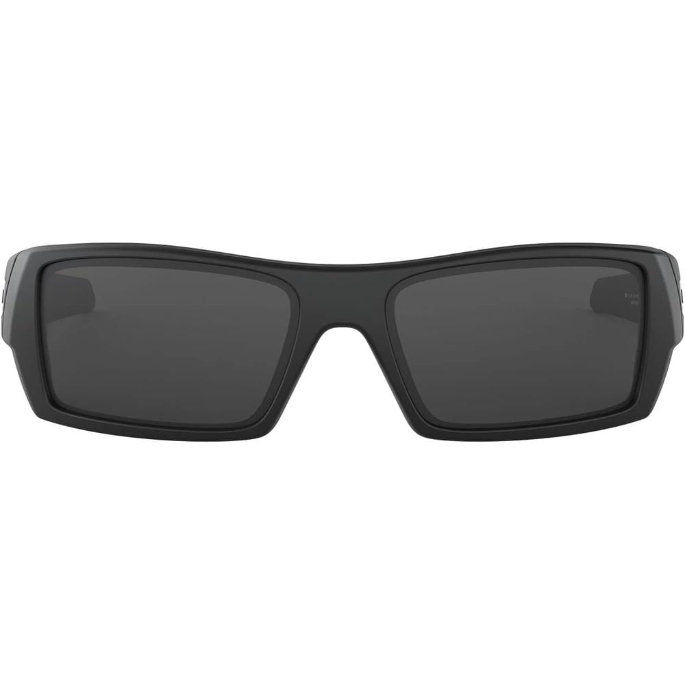 Oakley Gascan OO9014 Gafas de Sol Rectangulares para Hombre | Matte Black Usa Icon / Grey