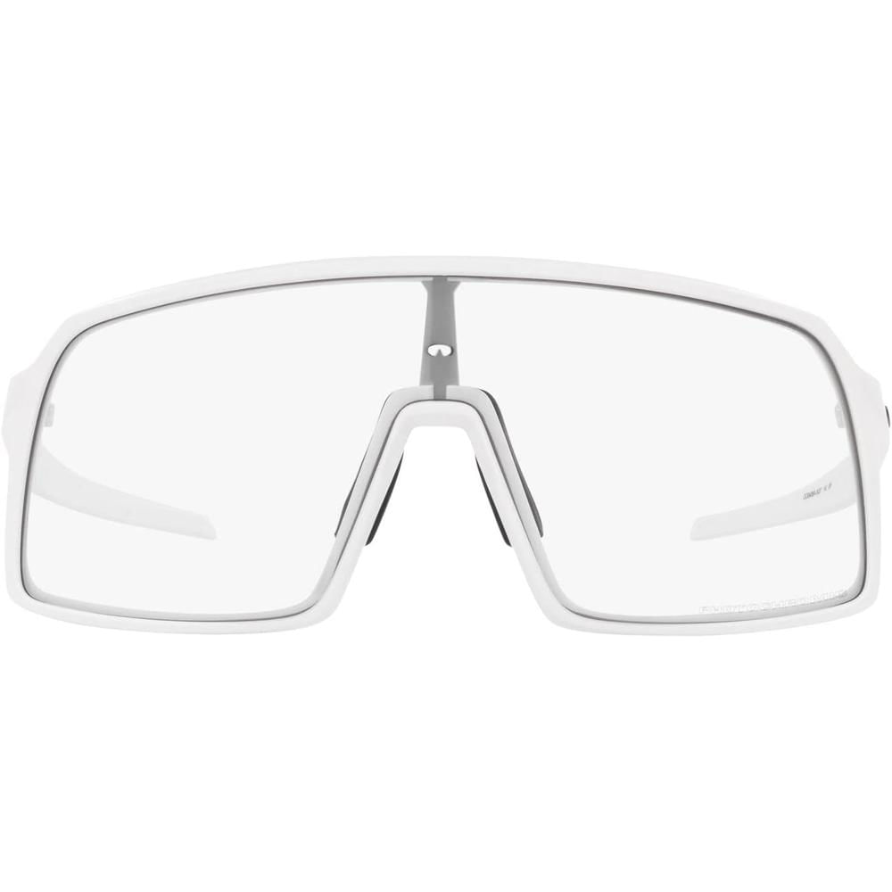 Oakley OO9406A Sutro Gafas de Sol para Hombre | Matte White / Clear To Black Photochromic