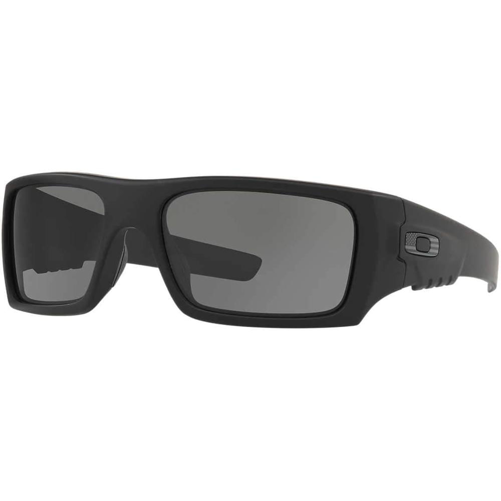Oakley DET Cord OO9253 Gafas de Sol para Hombre | Matte Black / Pewter Grey