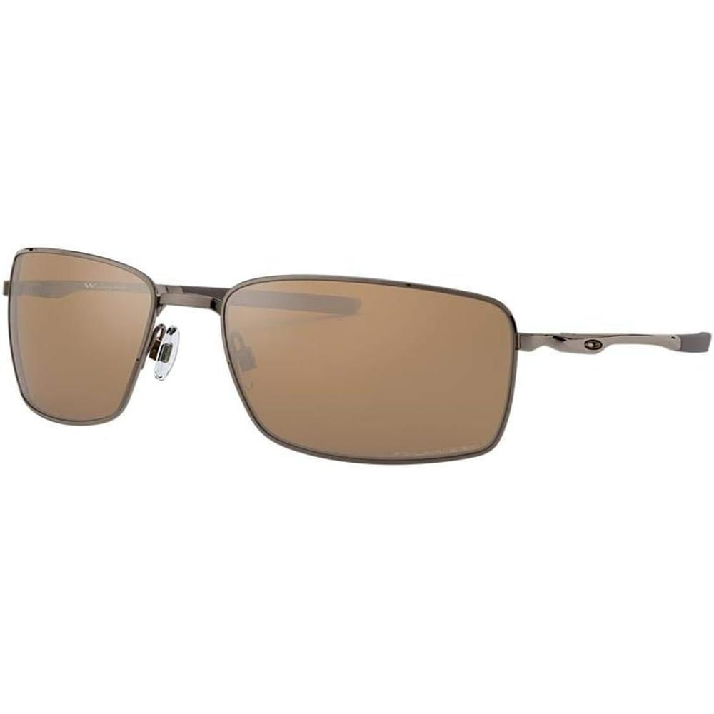Oakley OO4075 Gafas de Sol de Metal para Hombre | Gunmetal / Tungsten Iridium Polarized