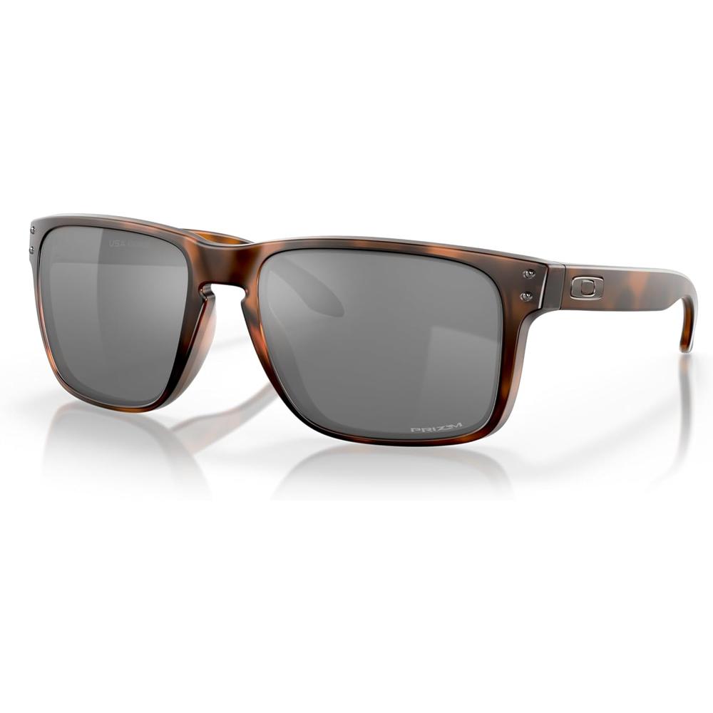 Oakley Holbrook XL OO9417 Gafas de Sol para Hombre | Matte Brown Tortoise / Prizm Black