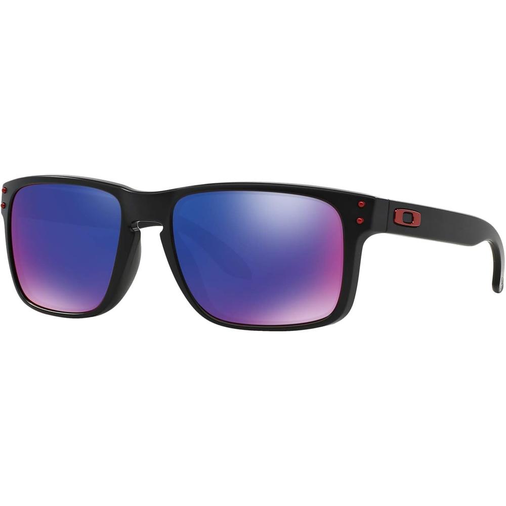 Oakley Holbrook OO9102 Gafas de Sol para Hombre y accesorios | Matte Black / Red Iridium