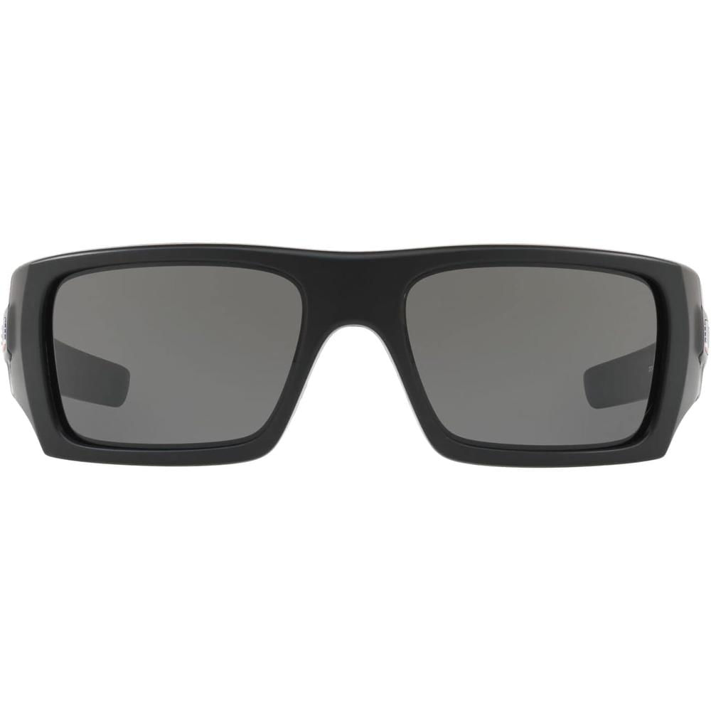Oakley DET Cord OO9253 Gafas de Sol para Hombre | Matte Black / Usa Icon