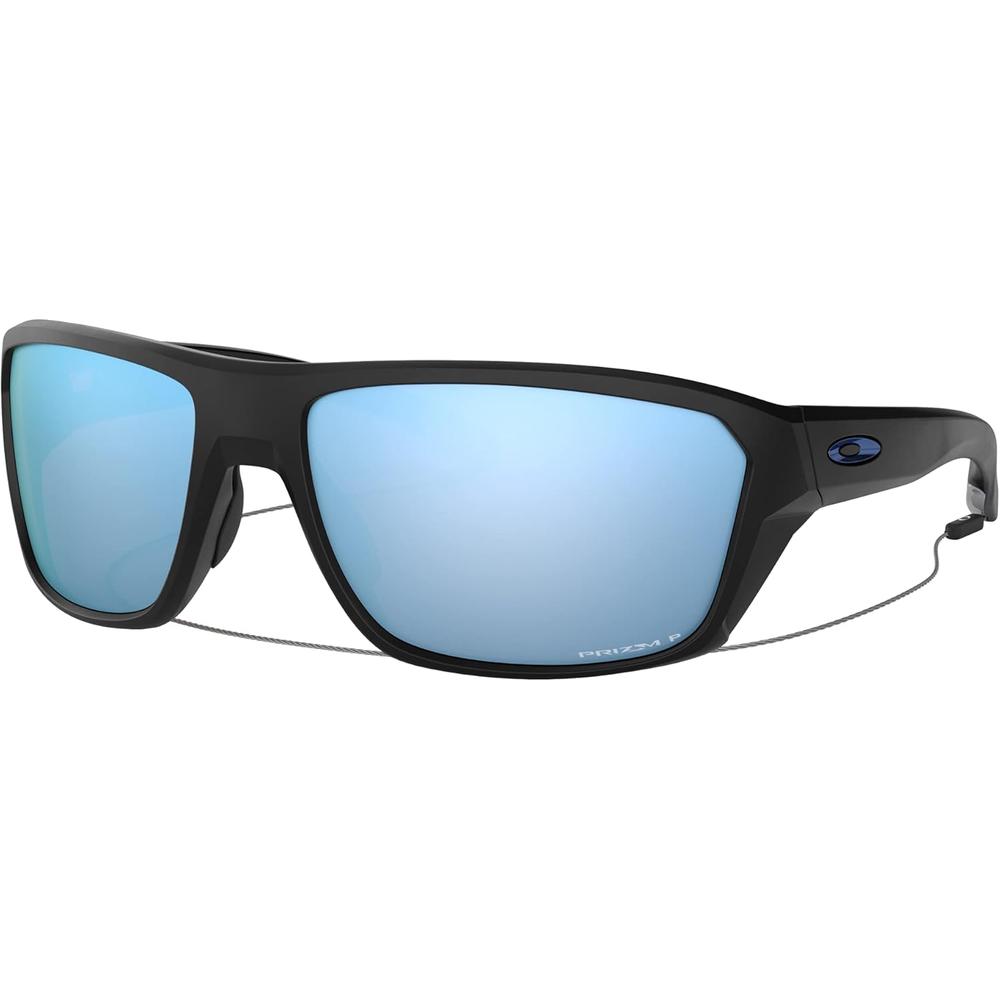 Oakley OO9416 Split Shot Gafas de Sol para Hombre | Matte Black / Prizm Deep Water Polarized
