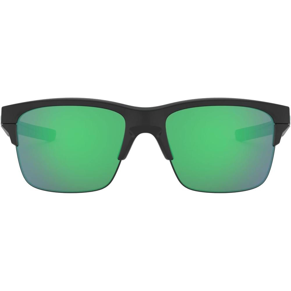 Oakley Thinlink OO9316 Gafas de Sol para Hombre | Matte Black / Jade Iridium
