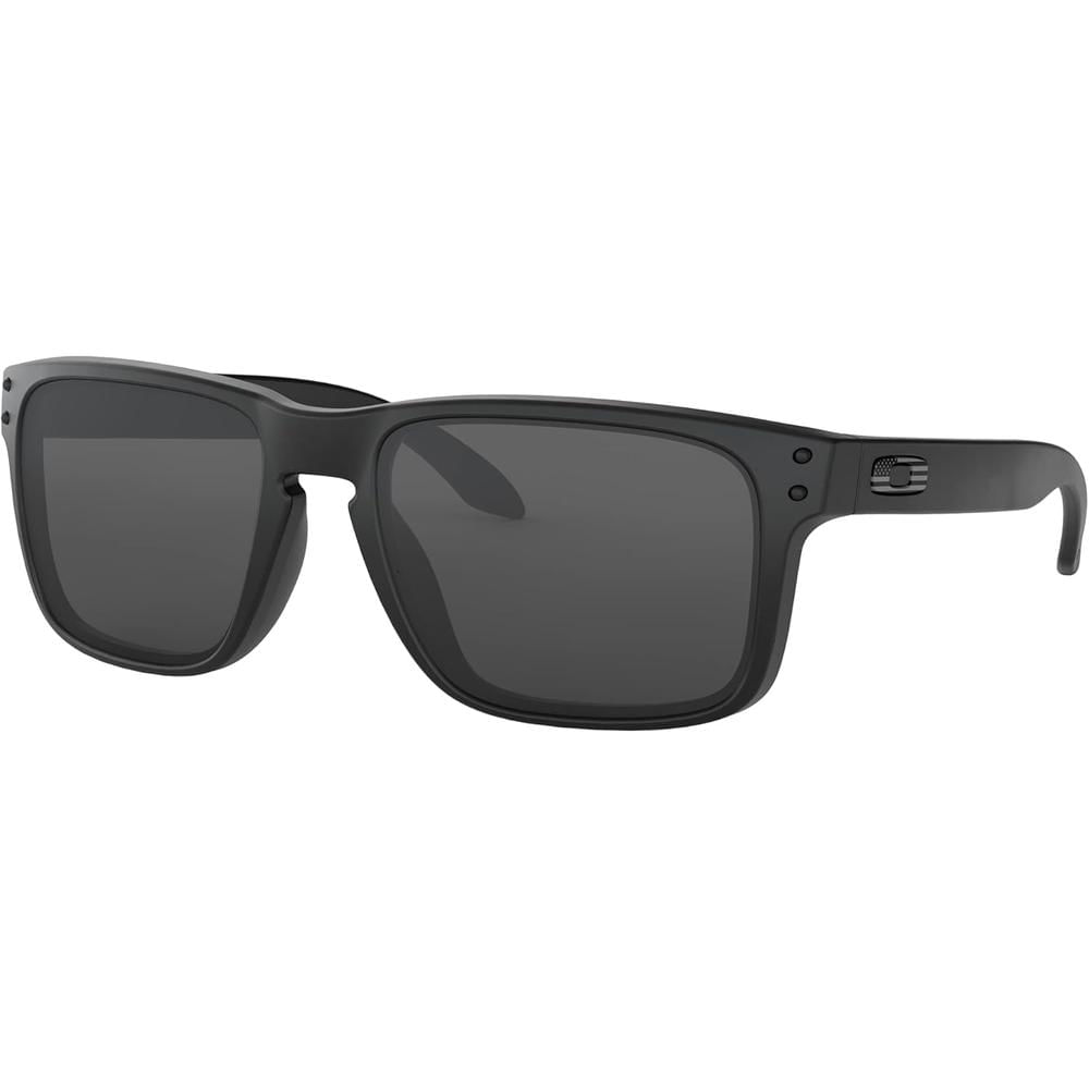 Oakley Holbrook OO9102 Gafas de Sol para Hombre | Matte Black Tonal Icon / Grey