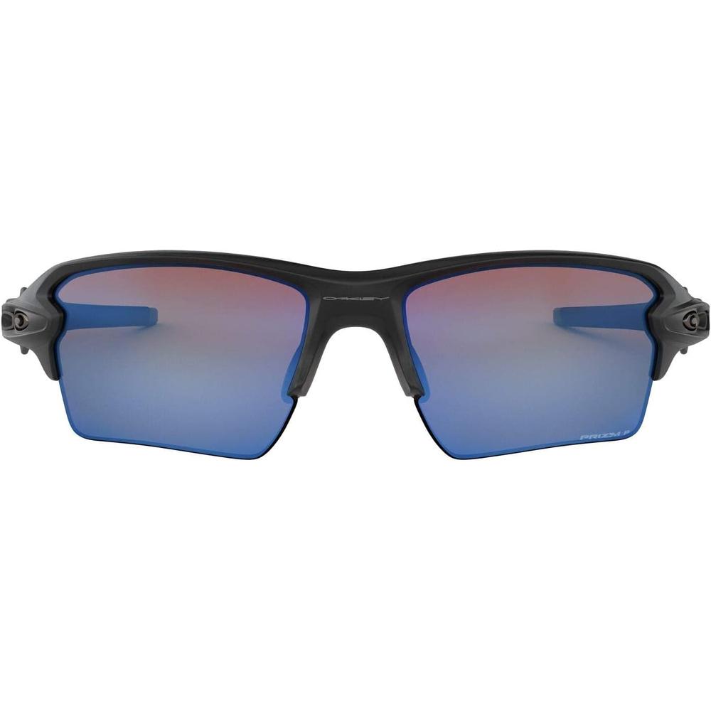 Oakley Flak 2.0 XL OO9188 Gafas de Sol para Hombre | Matte Black / Prizm Deep Water Polarized