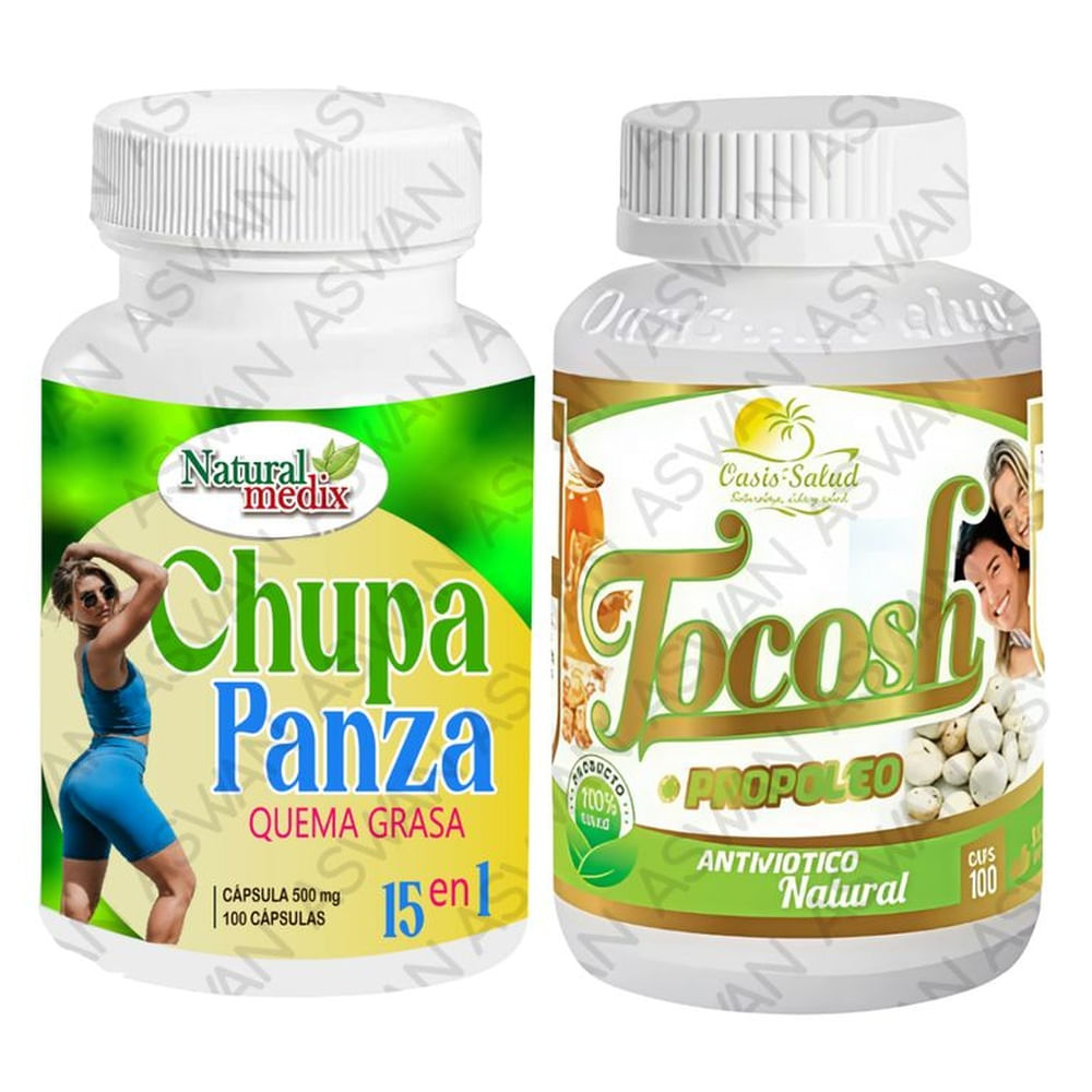 PACK CHUPA PANZA + TOCOSH 100 CÁPSULAS
