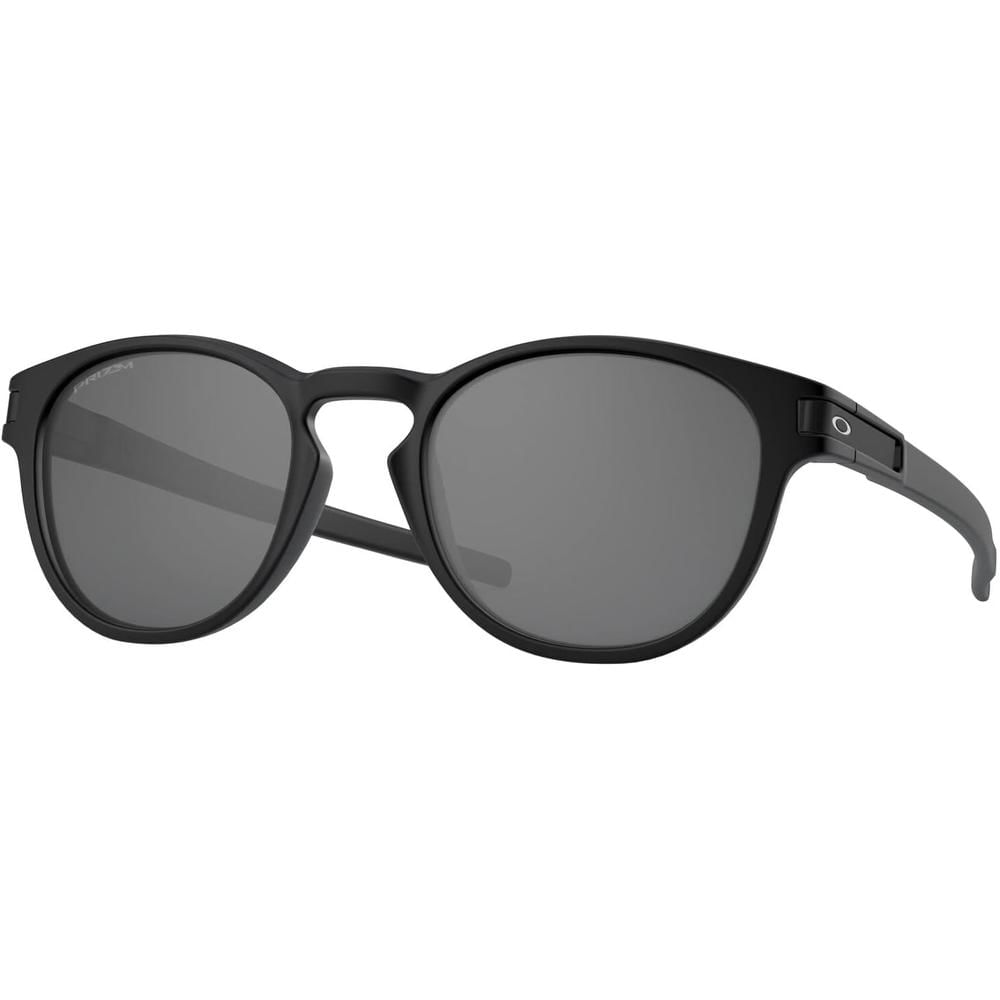 Oakley Latch OO9349 Gafas de Sol Redondas para Hombre | Matte Black / Prizm Black