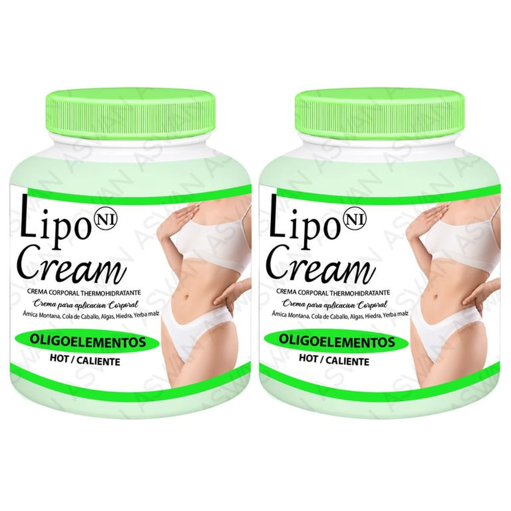 Pack de 2 Lipo Cream Oligoelementos 500gr