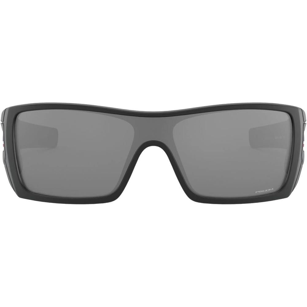 Oakley Batwolf OO9101 Gafas de Sol para Hombre | Matte Black / Us Flag Icon / Prizm Black