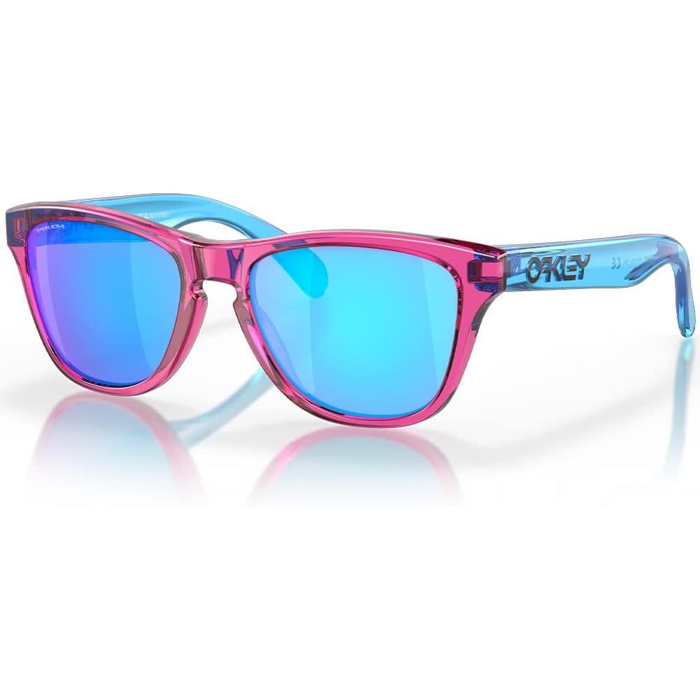 Oakley OJ9009 Frogskins XXS Gafas de Sol para Niños | Acid Pink / Prizm Sapphire