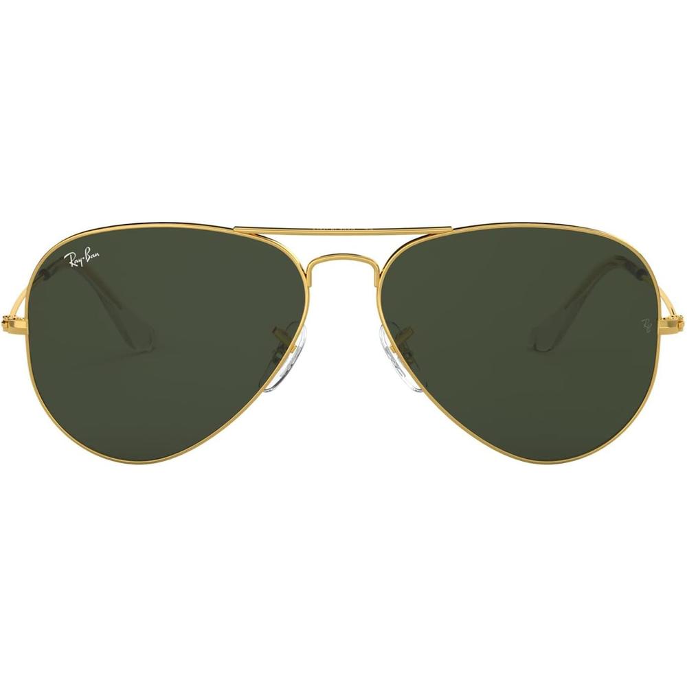 Ray-Ban RB3025 Aviator Gafas de sol para hombre | Gold / Grey Green