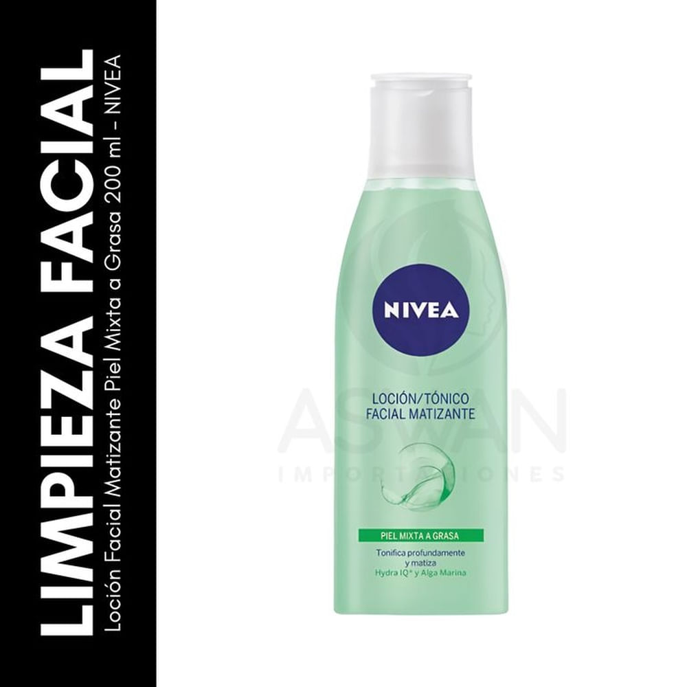 Loción Facial Matizante Piel Mixta a Grasa 200 ml  NIVEA