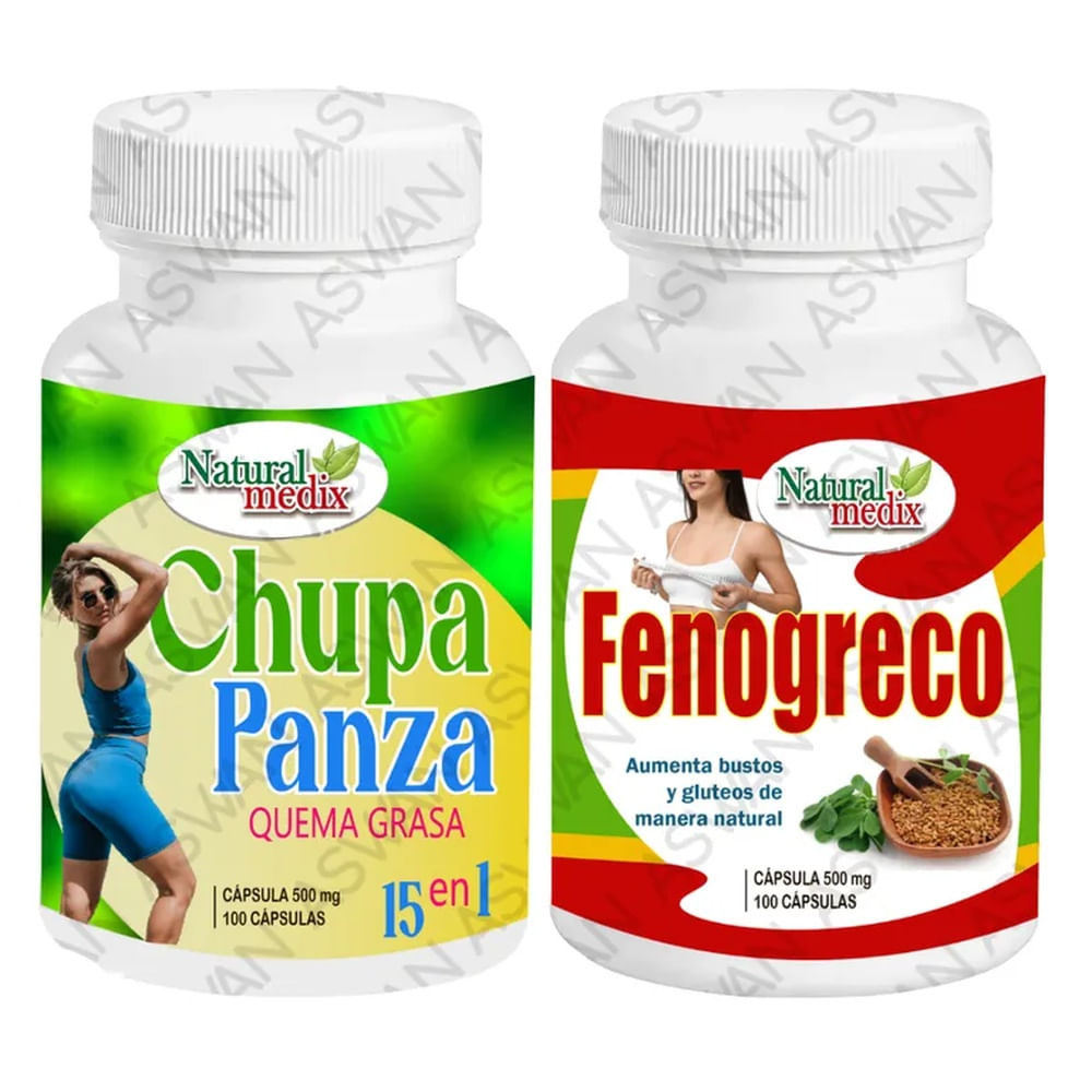 PACK CHUPA PANZA + FENOGRECO 100 CÁPSULAS