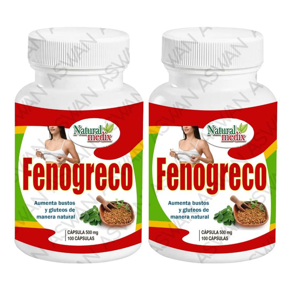 PACK DE 2 FENOGRECO 100 CAPSULAS - NATURAL MEDIX