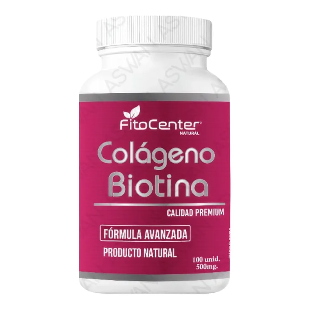 Colágeno Biotina Formula Avanzada  100 unidades  500mg