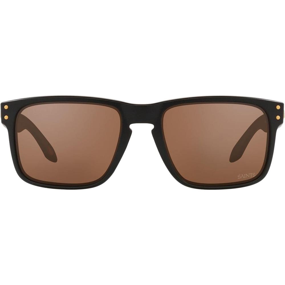 Oakley Holbrook OO9102 NFL Collection Gafas de sol para hombre | Matte Black / Prizm Tungsten I