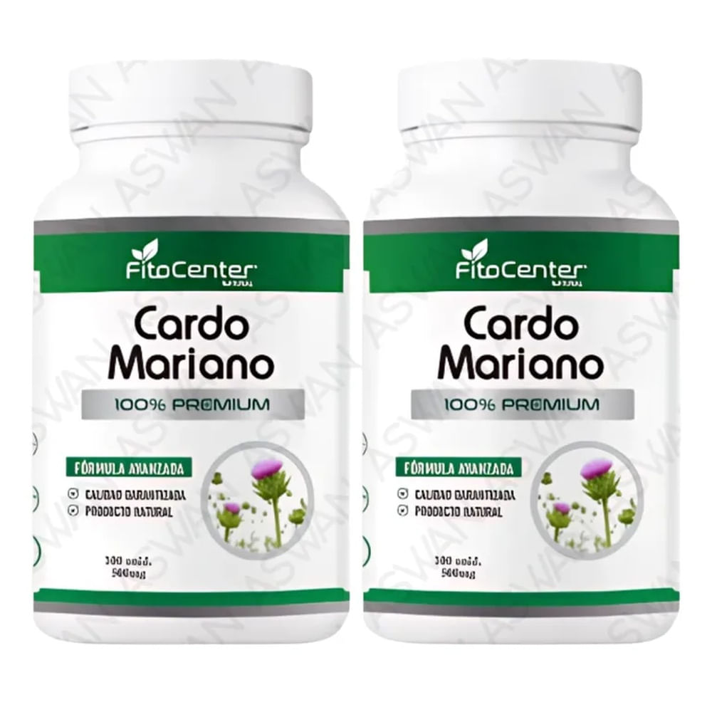 Pack de 2 Cardo Mariano Formula Avanzada  100 unidades  500mg