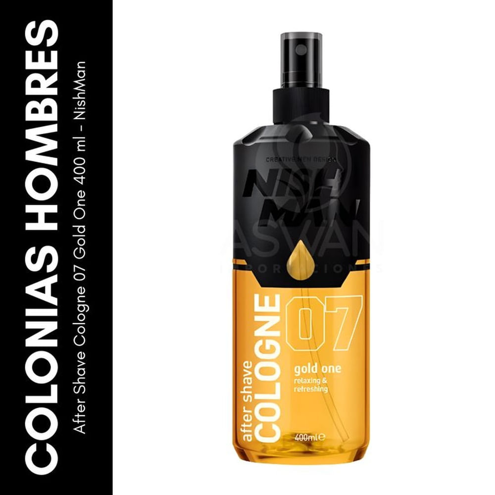 After Shave Cologne 07 Gold One 400 ml - NishMan