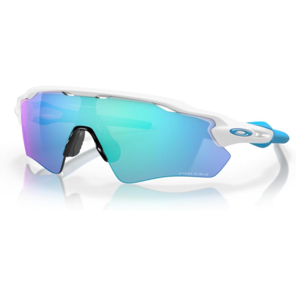 Oakley Radar EV Path OO9208 Gafas de Sol para Hombre y accesorios | Polished White / Prizm Sapphire