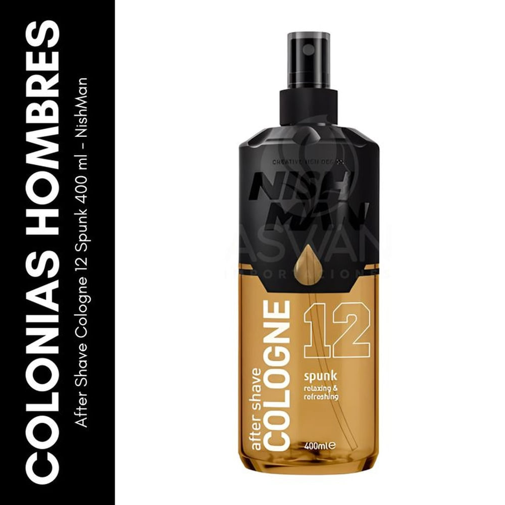 After Shave Cologne 12 Spunk 400 ml - NishMan