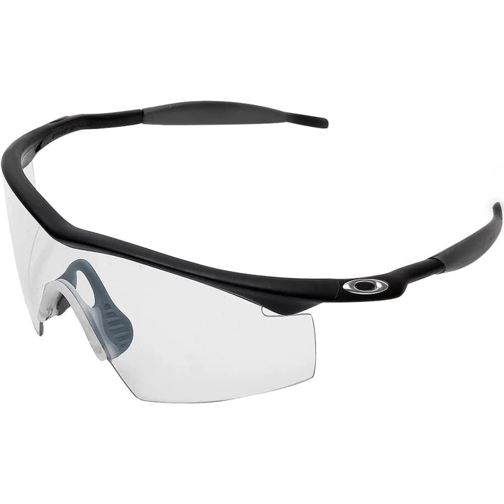 Oakley M Frame Strike OO9060 Gafas de Sol Rectangulares para Hombre | Black Grey Icon / Clear