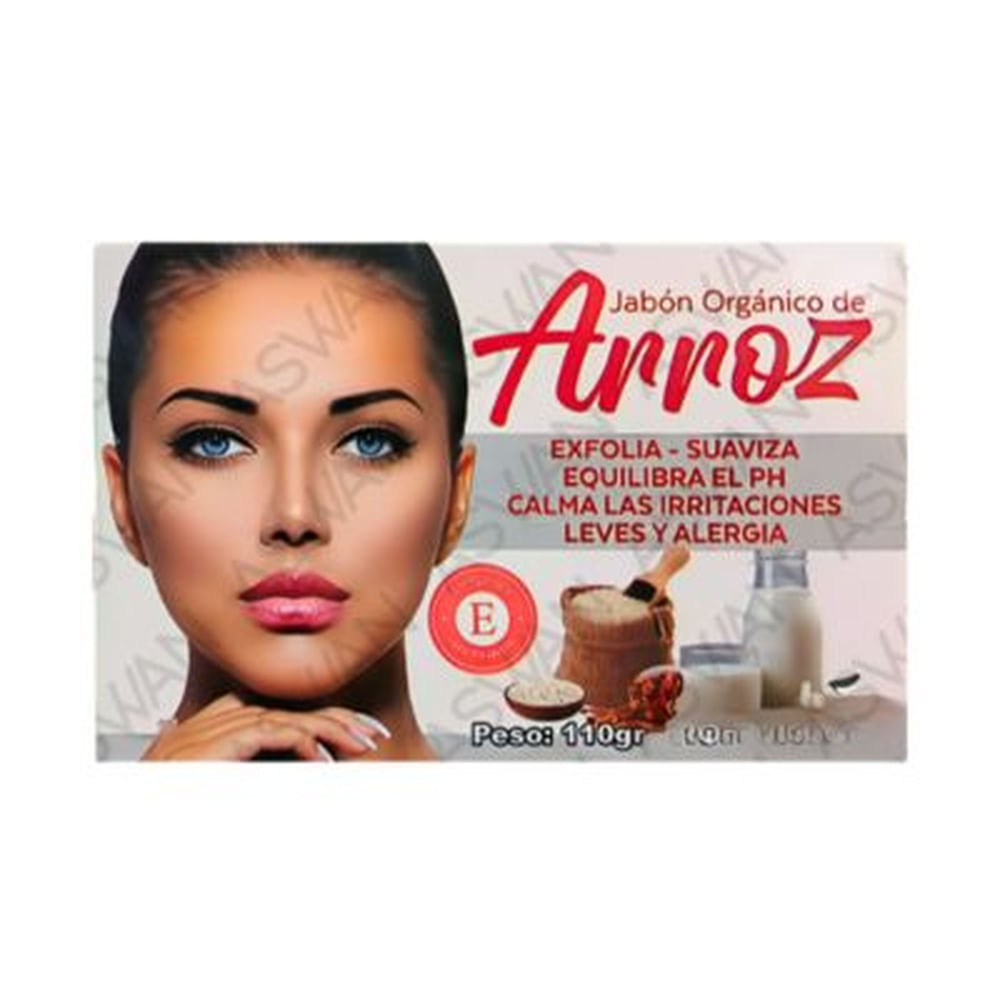 JABÓN ORGÁNICO DE ARROZ 110G