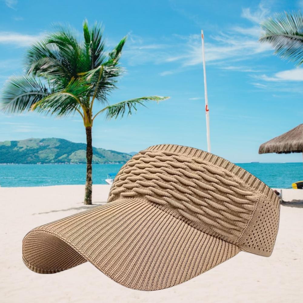 Visera Tipo Gorro ligero y Transpirable Beige