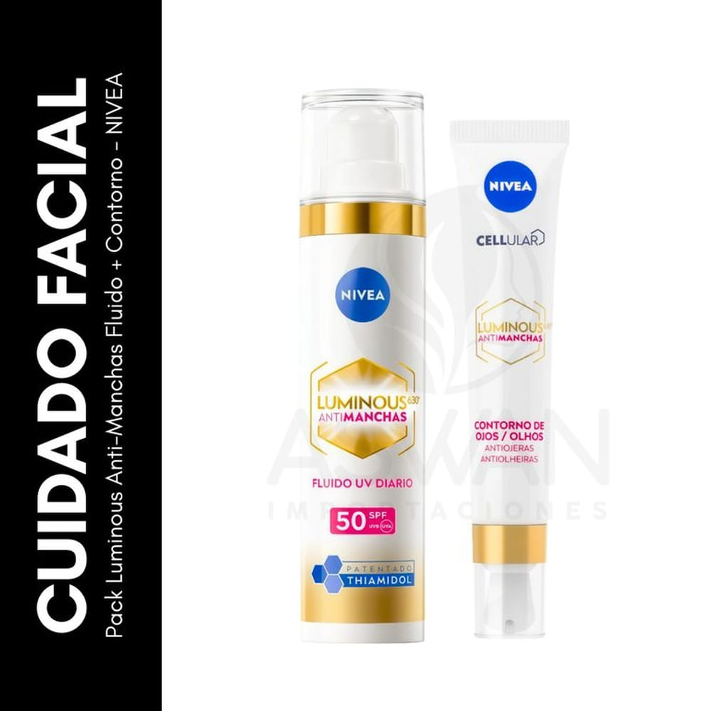 Pack Luminous Anti-Manchas Fluido + Contorno - NIVEA