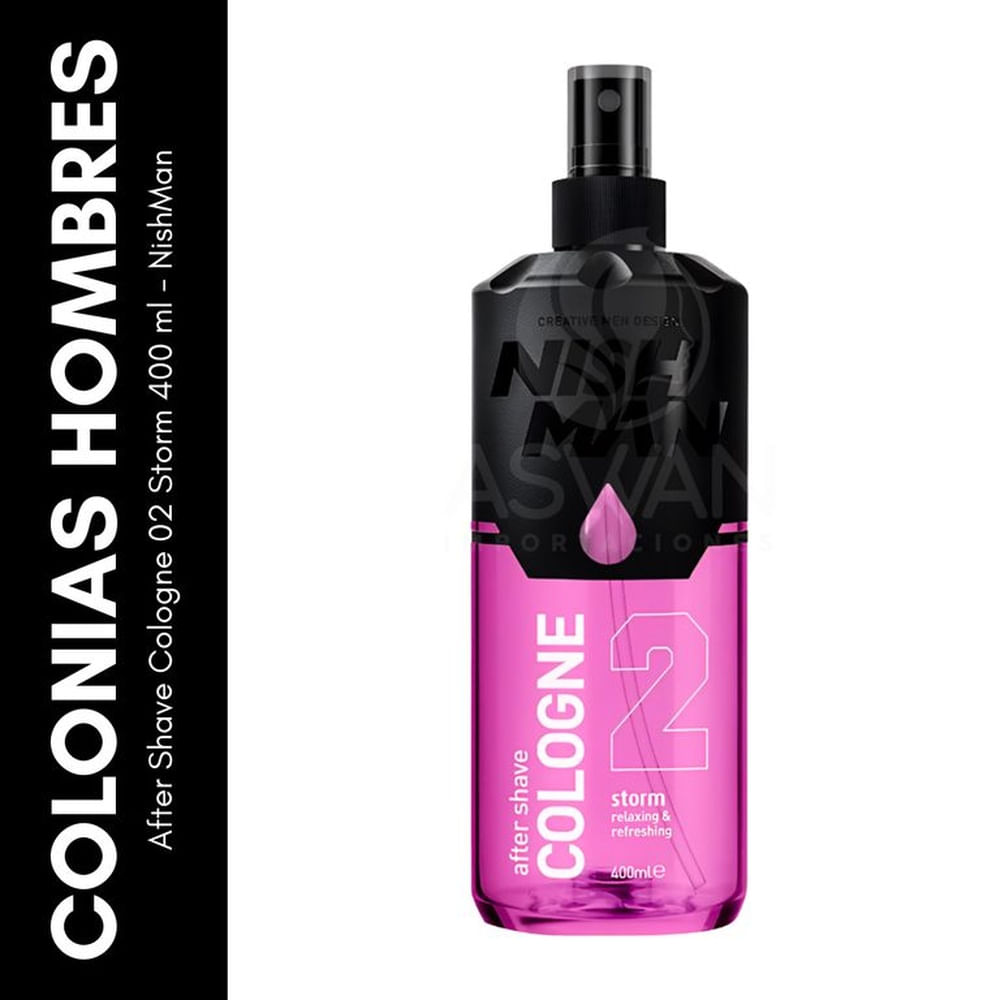 After Shave Cologne 02 Storm 400 ml - NishMan