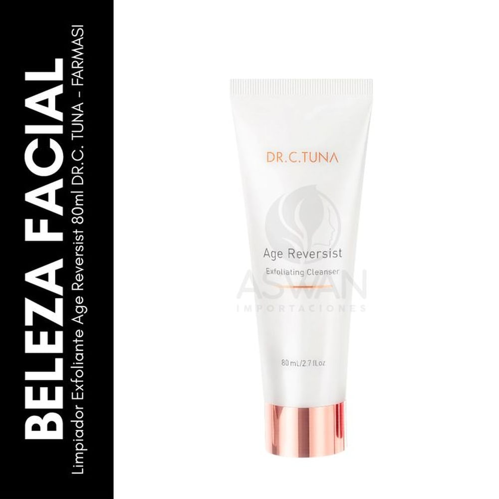 Limpiador Exfoliante Age Reversist 80ml DRC TUNA - FARMASI