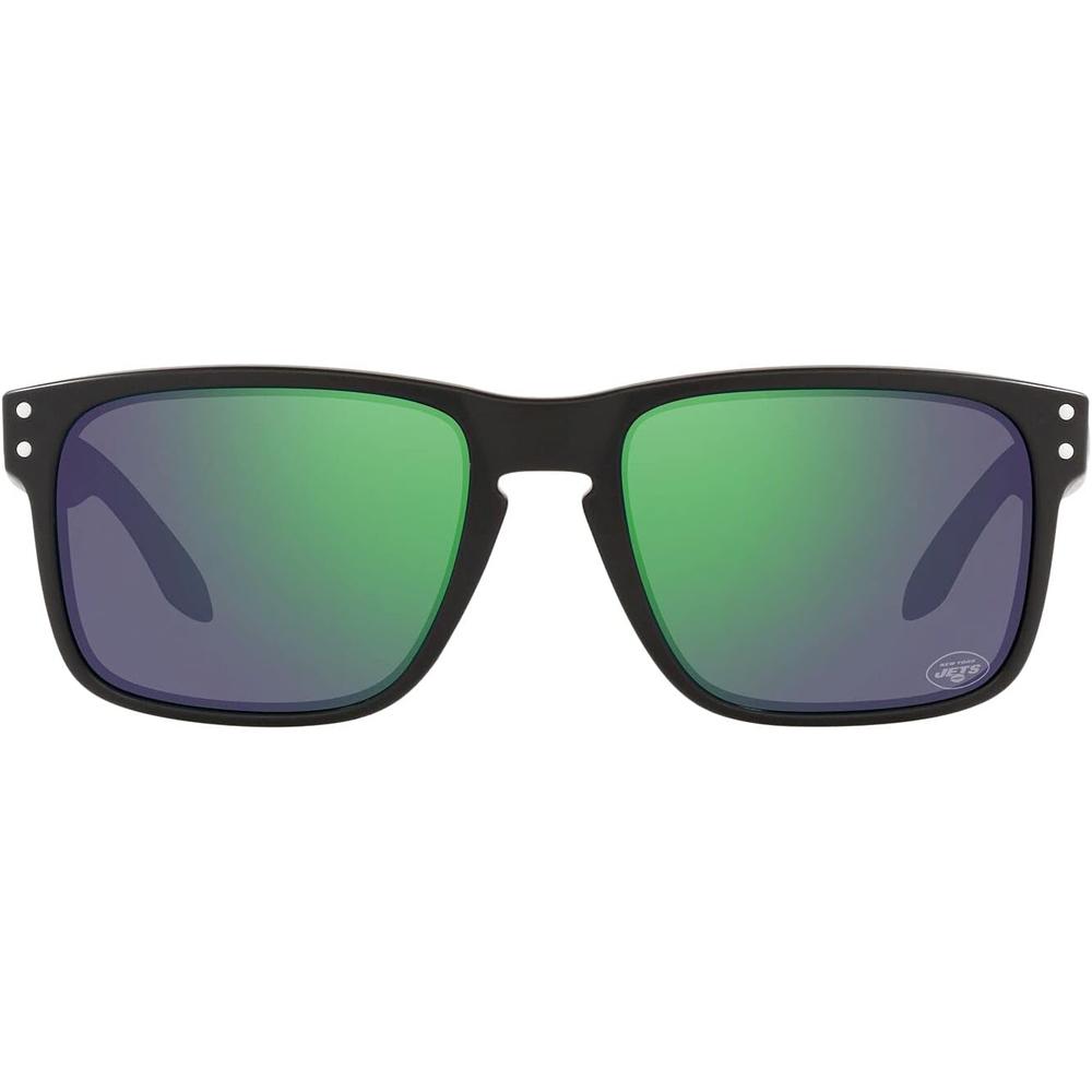 Oakley Holbrook OO9102 NFL Collection Gafas de sol para hombre | Matte Black / Prizm Jade II