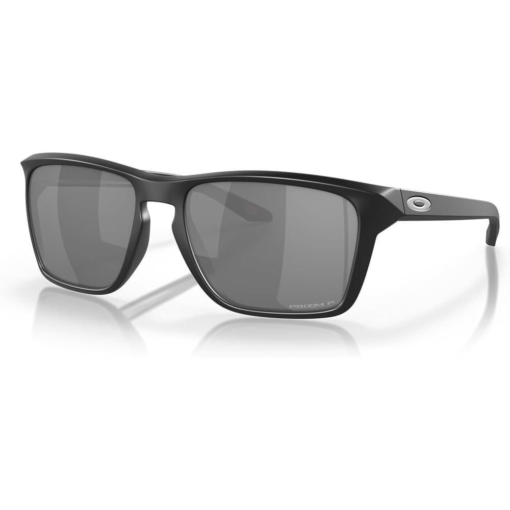 Oakley OO9448 Sylas Gafas de Sol para Hombre | Matte Black / Prizm Black Polarized