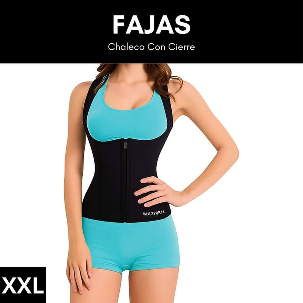 Chaleco Con Cierre Talla XXL