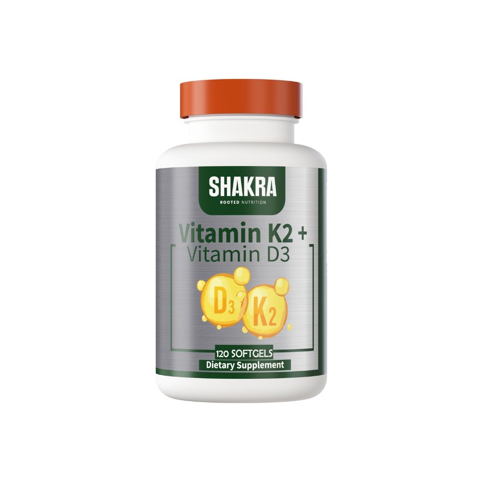 Shakra Vitamina K2 D3 120 capsulas gel