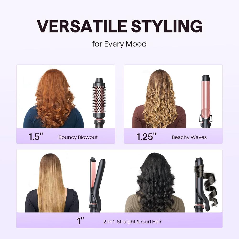 Set rizador 3 en 1 Wavytalk | Oro Rosa