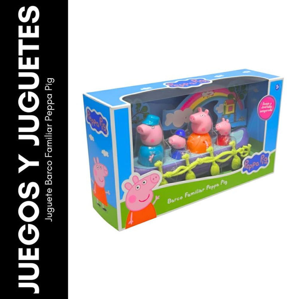 Juguete Barco Familiar Peppa Pig Multicolor Juguete Barco Familiar Peppa Pig Multicolor