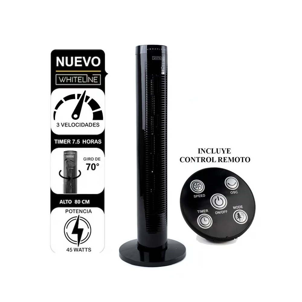 Ventilador de Torre YF-TO3214 Whiteline Ventilador de Torre YF-TO3214 Whiteline