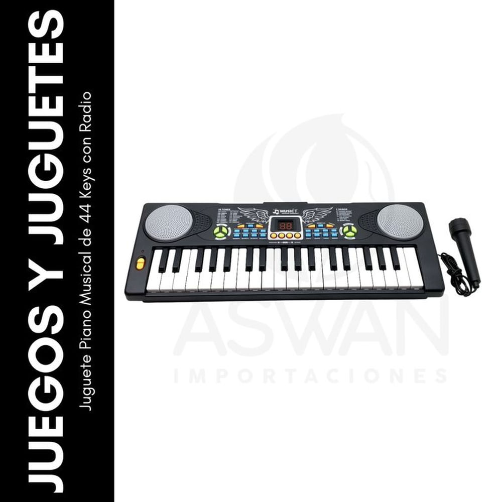 Juguete Piano Musical de 37 Keys con Radio Juguete Piano Musical de 37 Keys con Radio