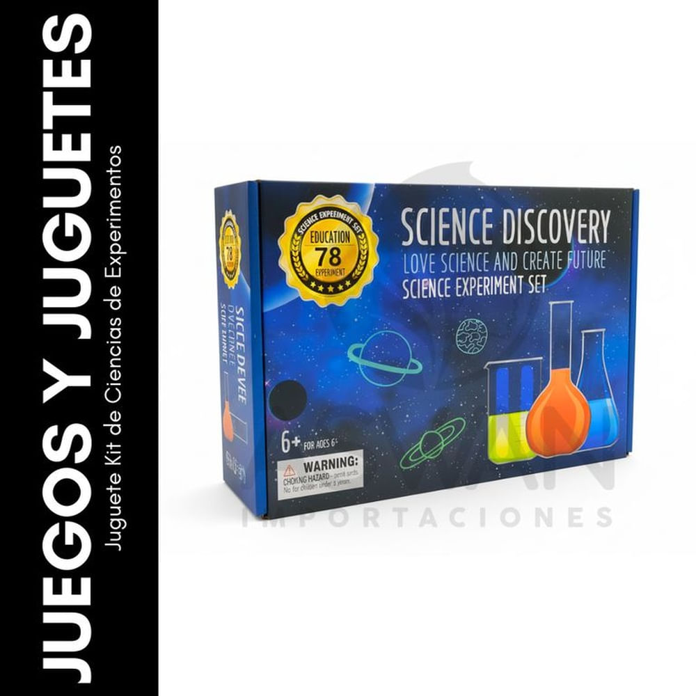 Juguete Kit de Ciencias de Experimentos Multicolor Juguete Kit de Ciencias de Experimentos Multicolor