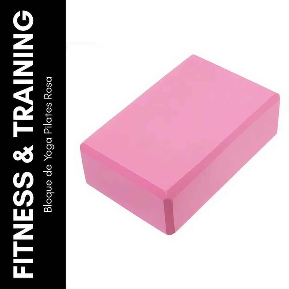 Bloque de Yoga Pilates Rosa